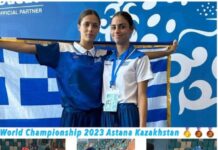 Παγκόσμιες πρωταθλήτριες και στις μάχες η Δήμητρα και η Μαριάννα Ανδρίελη απο το Ωραιόκαστρο