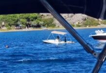 Χαλκιδική: Βυθίστηκε ετοιμαζόμενο σκάφος, βίντεο