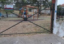 Ωραιόκαστρο: Ημιτελείς εργασίες έξω απο παιδική χαρά – Κίνδυνος ατυχήματος