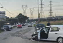 ΤΩΡΑ Ωραιόκαστρο τροχαίο με τραυματίες