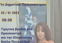 Ο Δ.Α.Σ.Ω. ετοιμάζει τιμητική βραδιά προς την Βούλα Πατουλίδου και δυο σημαντικούς άντρες του συλλόγου