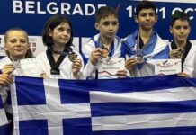 Θριαμβευτική πρεμιέρα για την Ελλάδα με 5 μετάλλια στο Ευρωπαϊκό Πρωτάθλημα ΤΚD στο Βελιγράδι