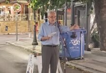 Ωραιόκαστρο: Ολόκληρη η κεντρική ομιλία του Α. Θεμελή “Λαϊκή Συσπείρωση”