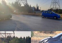 ΤΩΡΑ Τροχαίο ατύχημα στο Ωραιόκαστρο