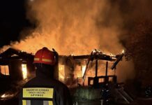 Θεσσαλονίκη: Κάηκε ολοσχερώς σπίτι σε περιοχή του Λαγκαδά – Η Εθ.Ελ.Ο.Δ. Δρυμού ήταν εκεί