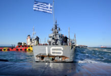 Θεσσαλονίκη: Σε εξέλιξη η καταγραφή των ζημιών στο αντιτορπιλικό «Βέλος» από τους ανέμους, βίντεο