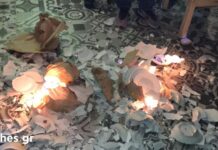 Θεσσαλονίκη: Έσπασαν 20.000 φλεγόμενα πιάτα υπό τους ήχους του Βασίλη Καρρά, βίντεο