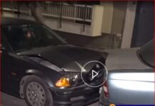 ΟΑΣΘ: Λεωφορείο έπεσε πάνω σε αυτοκίνητα, φωτο