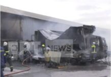 Δ. Θεσσαλονίκη: Φωτιά ξέσπασε σε χώρο στάθμευσης
