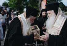 Το Ιερό Λείψανο της Αγίας Γαλήνης στο Ωραιόκαστρο Θεσσαλονίκης (ΦΩΤΟ)