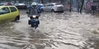 Ισχυρή νεροποντή στη Θεσσαλονίκη – Η κατάσταση στους δρόμους
