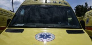 Τροχαίο ατύχημα στο Ωραιόκαστρο: Διανομέας τραυματίστηκε μετά την ανατροπή της μηχανής του