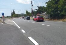 Σε κυκλοφορία ο νοητός κυκλικός κόμβος στην Ε. Ο. Θεσσαλονίκης –Σερρών, στο ύψος της Λητής