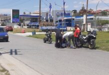 ΤΩΡΑ Τροχαίο με τραυματία στη Θερμαϊκού