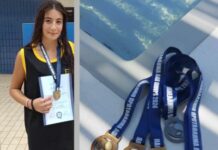Με 3 χρυσά και και 1 ασημένιο η Κωνσταντίνα απο το Ωραιόκαστρο
