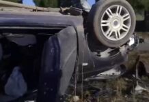 Θεσσαλονίκη: Σοκαριστικό τροχαίο – Δύο τραυματίες
