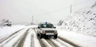 Χαλκιδική: Υποχρεωτικές οι αντιολισθητικές αλυσίδες σε όλο το οδικό δίκτυο