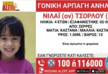 Γονική αρπαγή 4χρονης – Μπορείτε να βοηθήσετε;