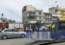 Θεσσαλονίκη: Τροχαίο με εγκλωβισμένους στη Μοναστηρίου