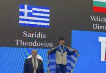 Διπλή Ευρωπαϊκή Διάκριση για τον Θεοδόση Σαρίδη απο τον Α.Σ.ΙΧΩΡ Ωραιοκάστρου