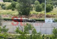 ΤΩΡΑ Μεγάλο μποτιλιάρισμα στον περιφερειακό Θεσσαλονίκης – Ανατροπή νταλίκας