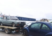 28 Εγκαταλελειμμένα Οχήματα Απομακρύνθηκαν από τους Δρόμους του Ωραιοκάστρου φέτος