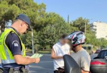 411 Παραβάσεις σε 9 Ημέρες στη Θεσσαλονίκη για Μη Χρήση Κράνους – «Μηδενική Ανοχή» Λόγω Νέου ΚΟΚ