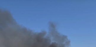Φωτιά σε Συνεργείο Αυτοκινήτων στα Λαγυνά Θεσσαλονίκης, βίντεο