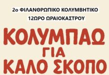 14/ 9 Στο Ωραιόκαστρο ο 2ος Φιλανθρωπικός Κολυμβητικός Αγώνας για τη στήριξη του σωματείου NEMESIS