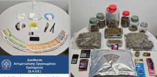 Σύλληψη για Ναρκωτικά και Όπλα στη Θεσσαλονίκη