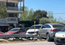 Τροχαίο Ατύχημα στο Ωραιόκαστρο, σε σημείο “καρμανιόλα” φωτο