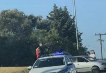 ΤΩΡΑ Τροχαίο στο Ωραιόκαστρο στη «Στροφή του Τρελού», βίντεο