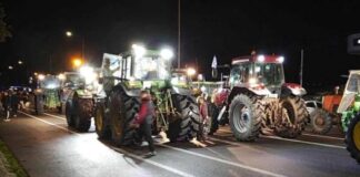Αγροτικές Κινητοποιήσεις: Στις Σήραγγες των Τεμπών τα Τρακτέρ – Ελεύθερη η Διέλευση για τους Εκδρομείς