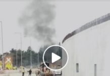 Θεσσαλονίκη: Φωτιά σε όχημα στην περιφερειακή, βίντεο