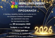 Πρόσκληση στην κοπή βασιλόπιτας του Ε.Σ.Ω. για το 2026