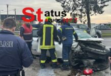 Σοβαρό τροχαίο στη Μουδανιών, τέσσερις τραυματίες, , βίντεο
