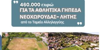 Δήμος Ωραιοκάστρου: 460.000 ευρώ για τα γήπεδα Λητής και Νεοχωρούδας – Όλες οι αλλαγές