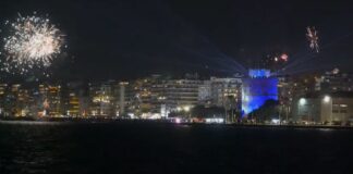 Η Θεσσαλονίκη υποδέχθηκε το 2026: Υπερθέαμα με Laser, Πυροτεχνήματα και DJs παγκόσμιας κλάσης, βίντεο