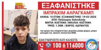 Amber Alert για την εξαφάνιση του 10χρονου απο τη Χαλκιδική