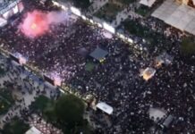 100 ΧΡΟΝΙΑ ΠΑΟΚ: Live εικόνα με DRONE από την πλατεία Αριστοτέλους