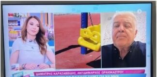 Στην τηλεόραση του Alpha το θέμα των κλειστών παιδικών χαρών του Ωραιοκάστρου