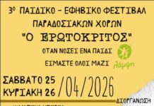 3ο Παιδικό – Εφηβικό Φεστιβάλ Παραδοσιακών Χορών: Η καρδιά της παράδοσης χτυπά στο Ωραιόκαστρο για καλό σκοπό