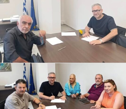 Δ. Ωραιοκάστρου: Υπογράφηκαν οι συμβάσεις για την αναβάθμιση του παλαιού Κοινοτικού Καταστήματος Λητής και των γηπέδων Λητής και Νεοχωρούδας