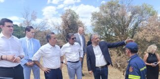 Ωραιόκαστρο: Επίσκεψη Στ. Παπασταύρου για την υδροδότηση Λητής – Δρυμού και ξεκάθαρο «όχι» σε ανεμογεννήτριες