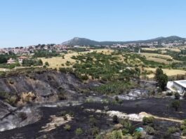 Φωτιά στο Ωραιόκαστρο: Σύσκεψη για την αποτίμηση της καταστροφής – Βίντεο πάνω από την καμένη έκταση
