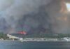 Μαίνεται ανεξέλεγκτη η μεγάλη πυρκαγιά στη Σίβηρη Χαλκιδικής – Μπαράζ μηνυμάτων από το 112 και εκκενώσεις